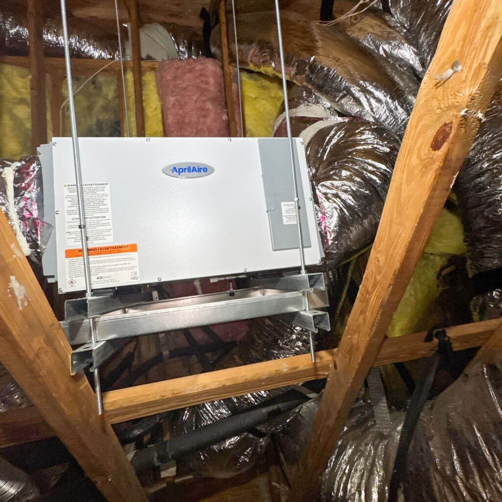 Behind-the-scenes photo of HVAC work in Central Florida, 8 of 59