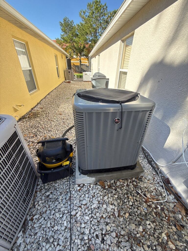 Behind-the-scenes photo of HVAC work in Central Florida, 57 of 59